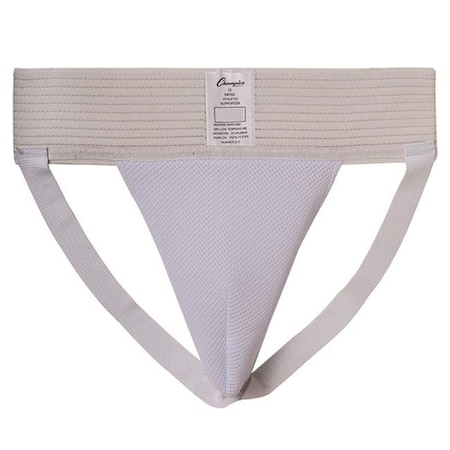 Champion Sports Champion Sports 10SM Mens Athletic Supporter; White - Small 10SM
